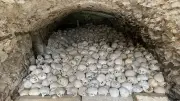 Zufallsfund: 800 Jahre altes Beinhaus in Chammünster entdeckt