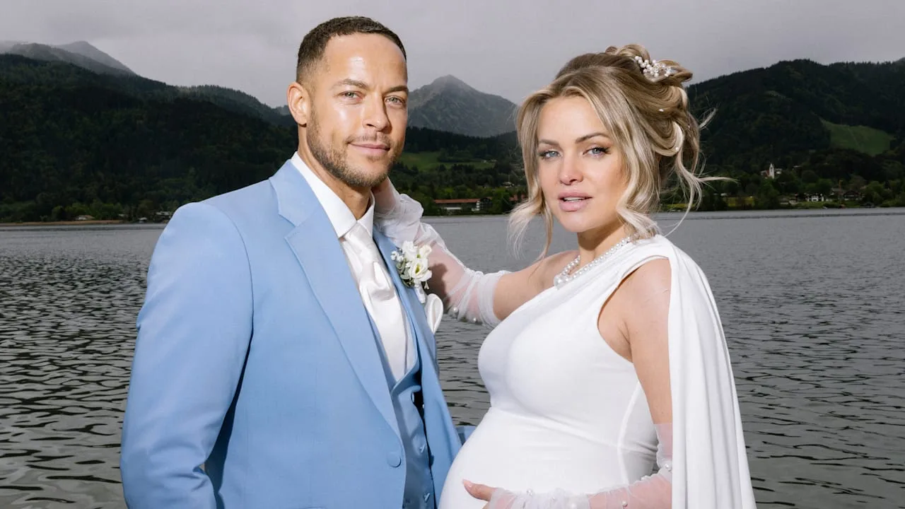Ex-Bachelor Andrej Mangold und Annika Jung geben sich am Tegernsee das Jawort