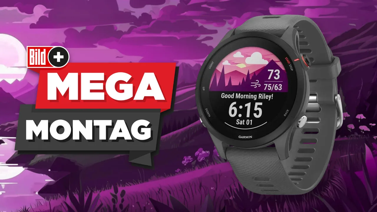 Garmin Forerunner 255 gewinnen: BILDplus verlost 5 Smartwatches