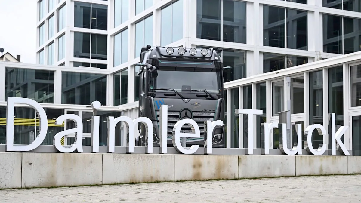 Daimler Truck Gewinn bricht um 80 Prozent ein