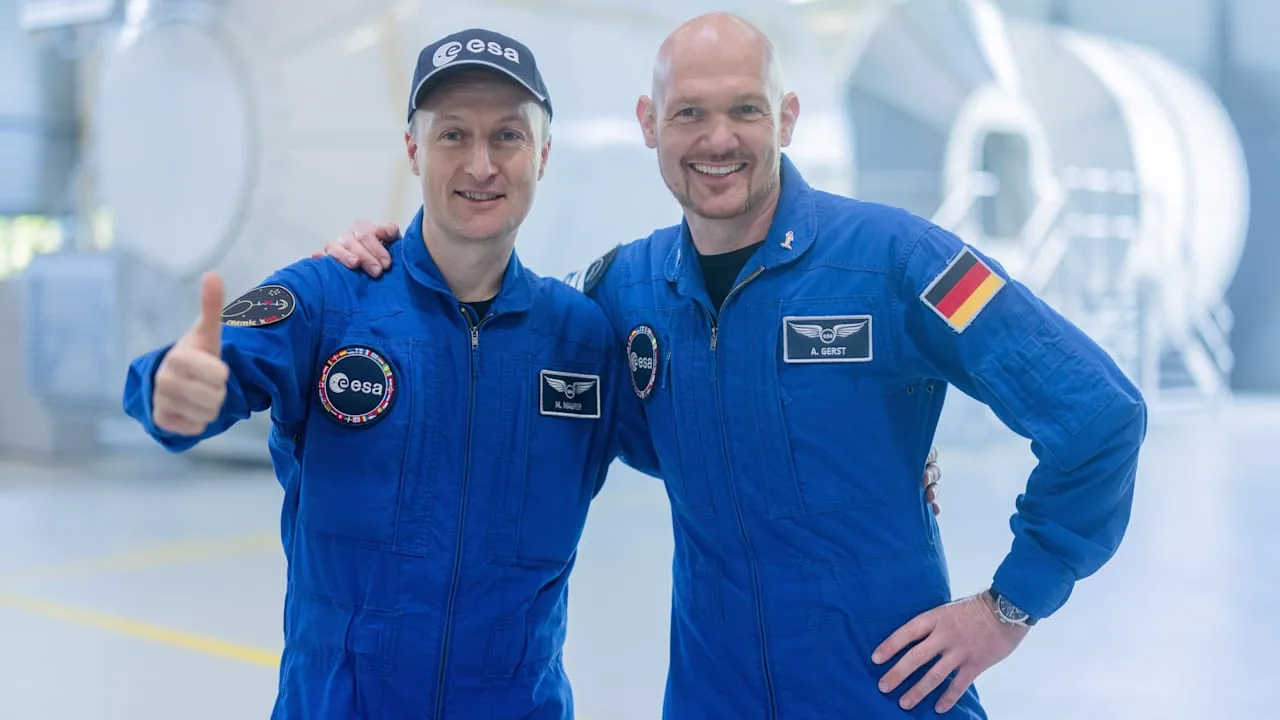Deutscher wird erster Europäer auf dem Mond