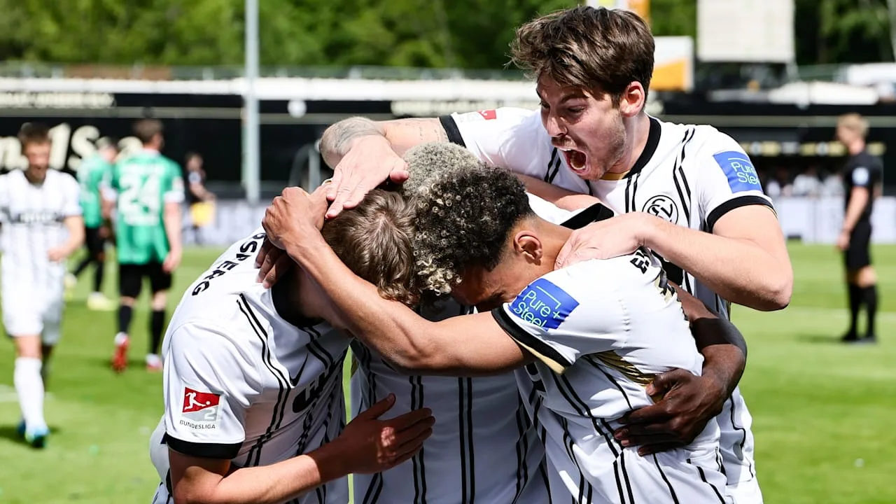 Elversberg steigt erstmals in die Bundesliga auf – Paderborn sichert sich Relegation