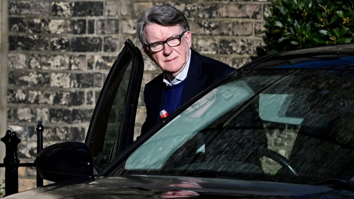 Epstein-Affäre: Ex-Botschafter Mandelson auf Kaution frei