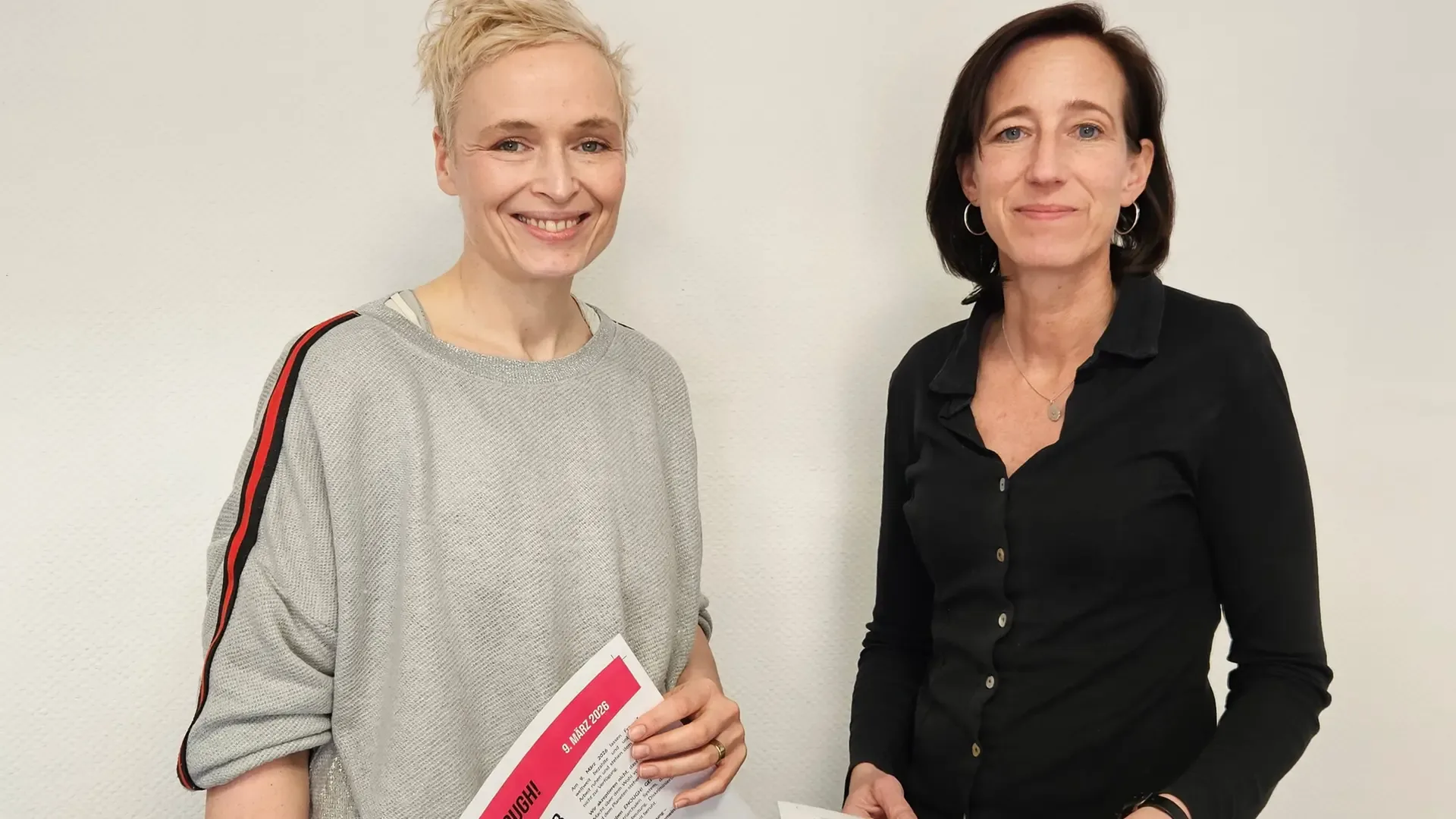 Neues Theater Halle wird zum Streikzentrum am Frauentag