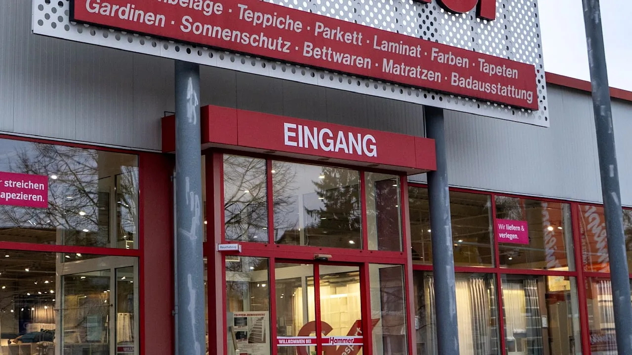Hammer stellt Betrieb endgültig ein: Letzte Filialen schließen bis Ende Mai