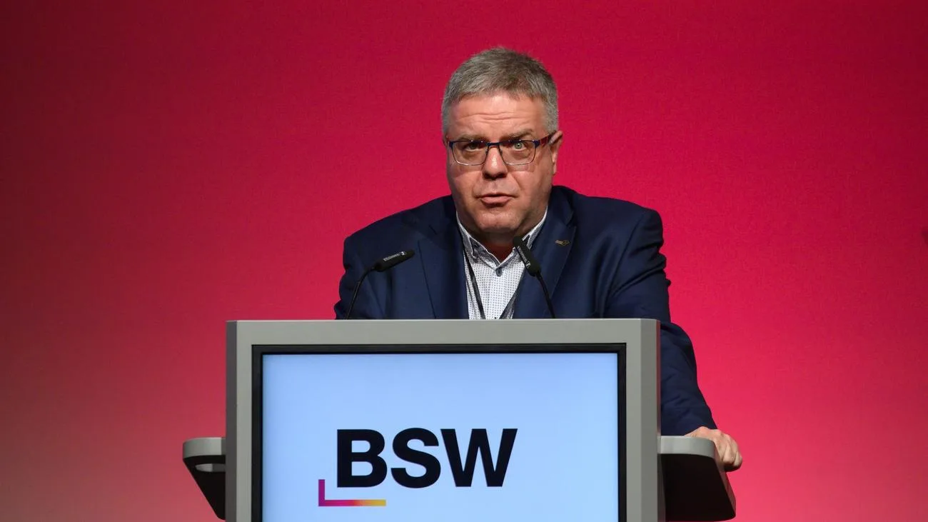 Dirk Hoffmeister kandidiert für BSW-Fraktionsvorsitz in Thüringen
