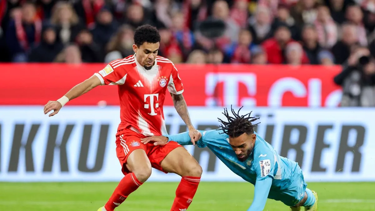 Luis Díaz' Hattrick führt Bayern zum 5:1-Sieg gegen Hoffenheim