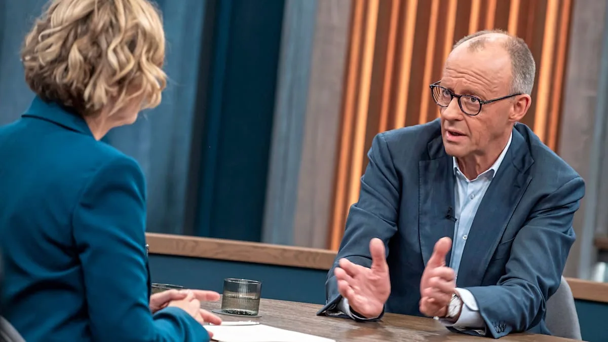 Merz bei Miosga: Kanzler räumt Unmut in der Union ein