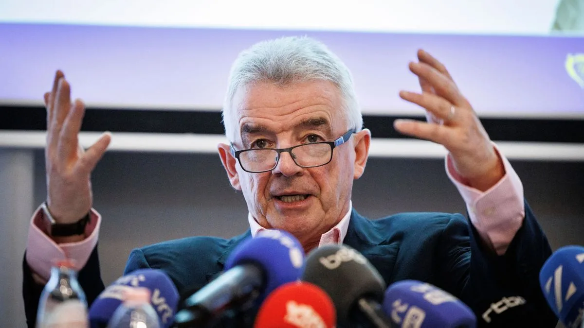 Ryanair-Chef fordert Begrenzung des Alkoholverkaufs an Flughäfen