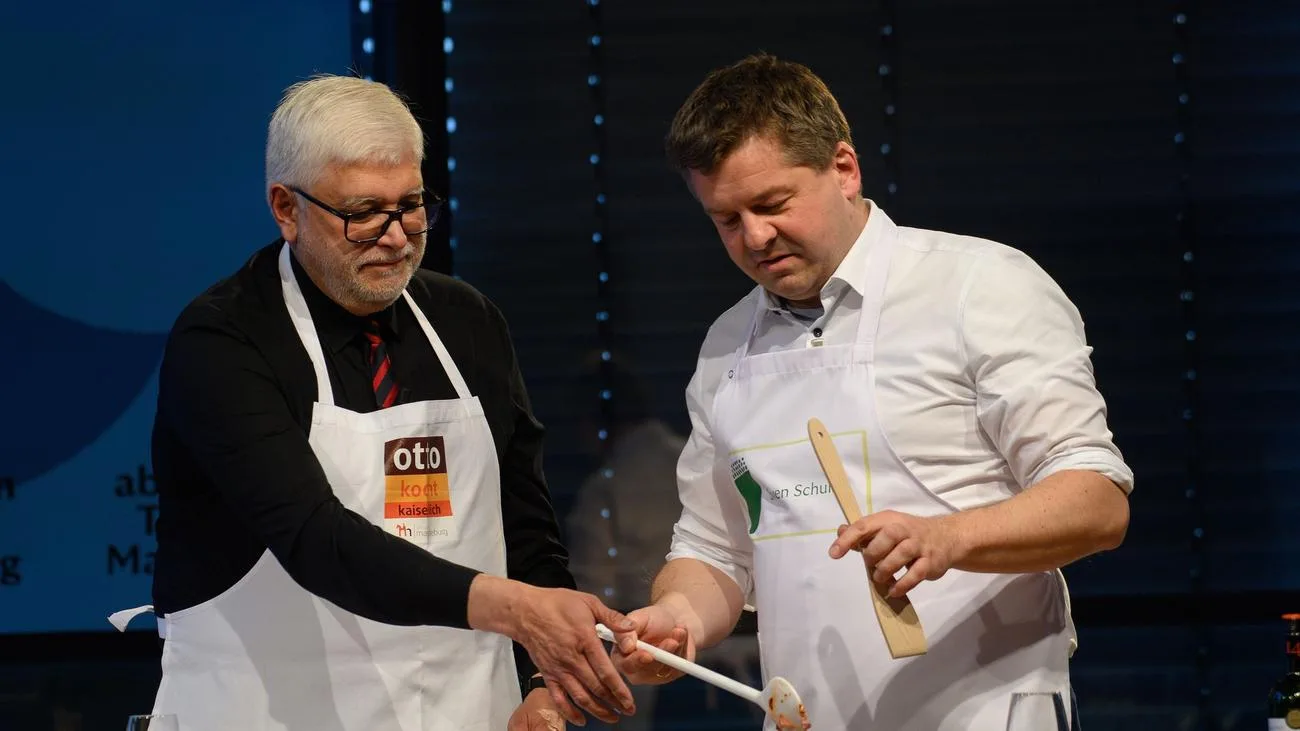 Sachsen-Anhalts Ministerpräsident Schulze: Vom Regierungschef zum Hilfskoch für Chili