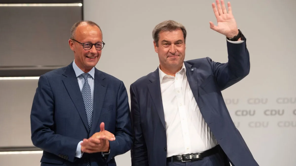 Söders rhetorische Schläge auf dem CDU-Parteitag