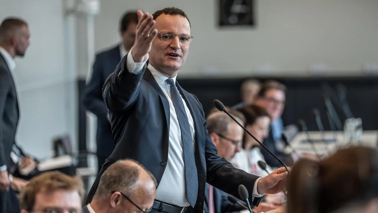 Jens Spahn als Unions-Fraktionschef wiedergewählt