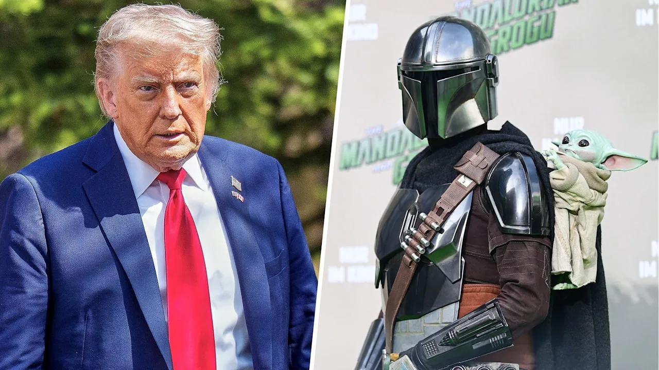 Trump als Mandalorianer: KI-Bild sorgt für Spott im Netz