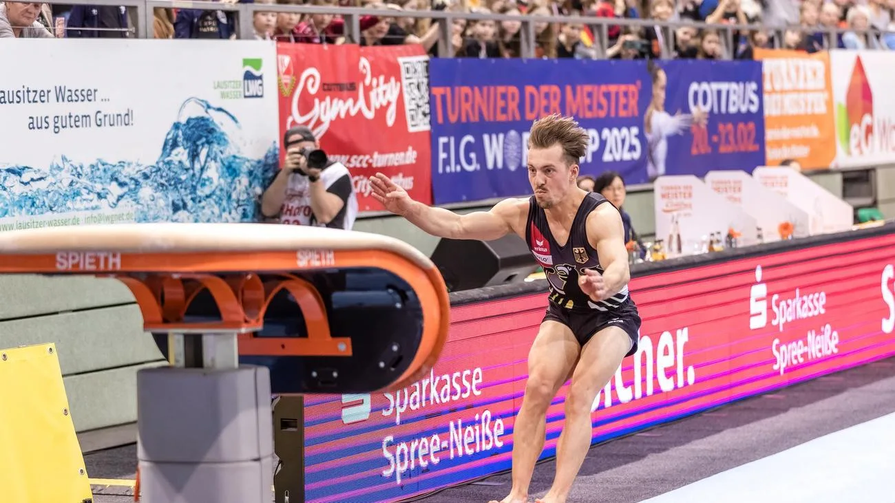 Turn-Weltcup: Quaas und Schultze ohne Medaille in Cottbus