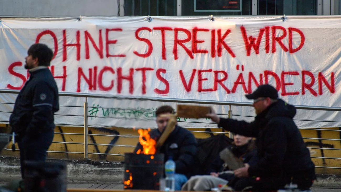 Verdi-Streik legt Nahverkehr in Sachsen-Anhalt lahm