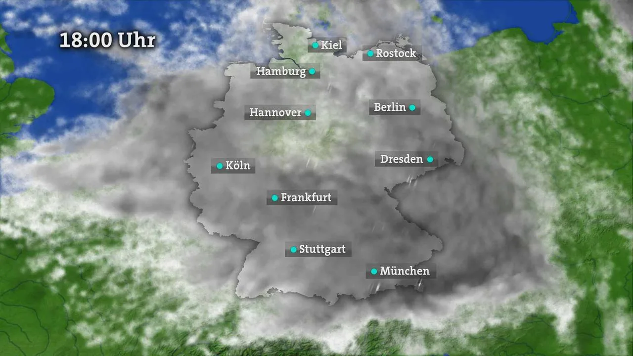 Wetter in Bremen und Niedersachsen: Regen und Wolken zum Wochenende