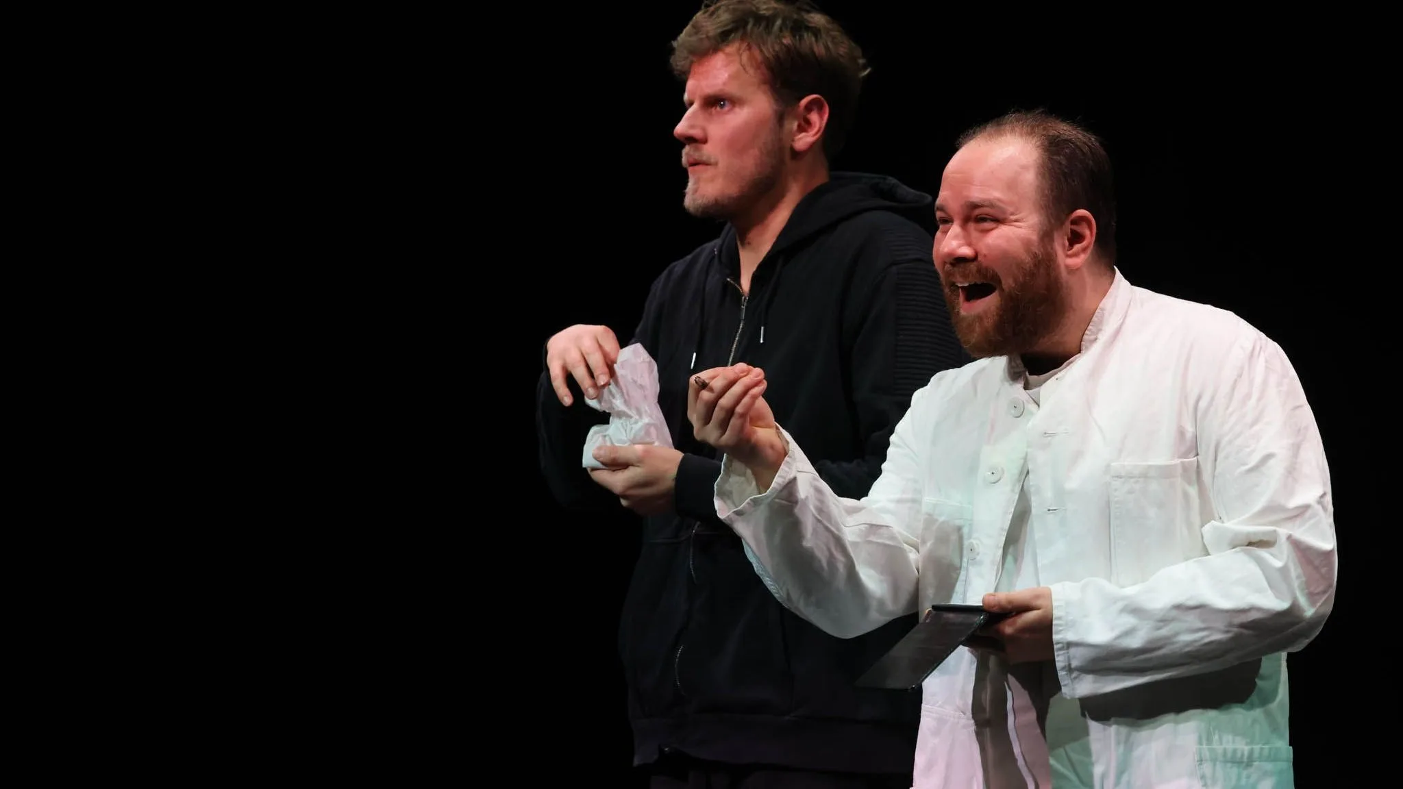 „Woyzeck“ in Parchim: Klassiker mit modernem Sound begeistert junges Publikum