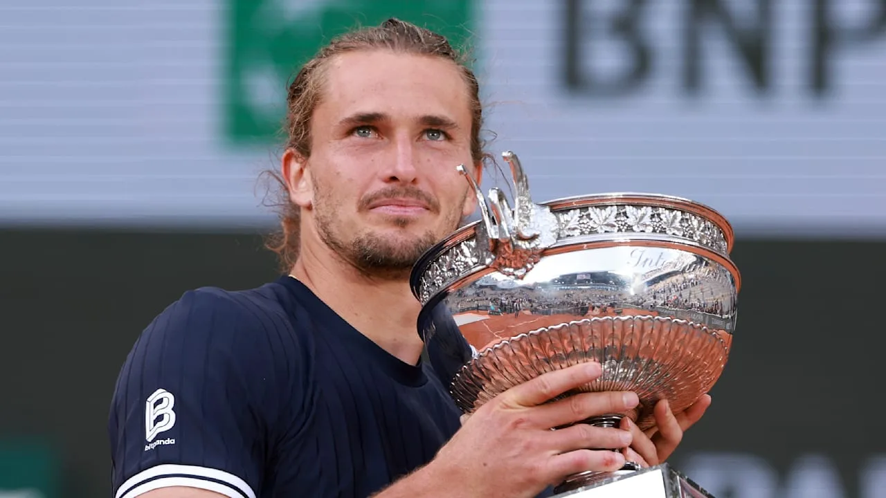 Zverev nach French-Open-Sieg: Küsschen für Tochter Mayla und Dank an Familie