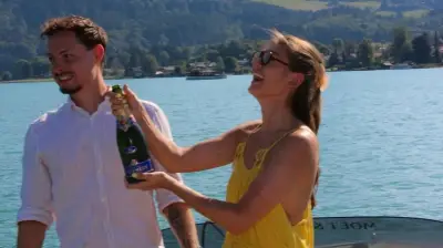 Beckenbauer-Enkel verlobt sich mit Brzeska-Tochter auf Boot