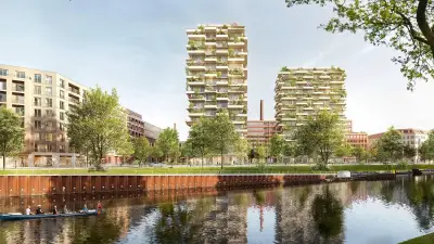 Berlin: Neues Wohnquartier „Moaville“ mit zwei Hochhäusern geplant