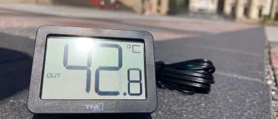 Berliner Hitzetest: 15,5 Grad im Bus, 30,8 Grad draußen