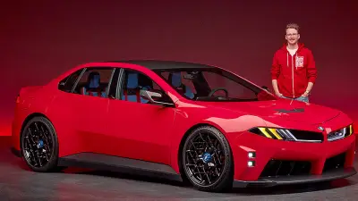 BMW M3 Elektro: Erste Studie zeigt über 1000 PS und 21-Zoll-Felgen