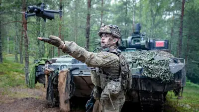 Bundeswehr-Brigade in Litauen: Pistorius besucht erste Übung