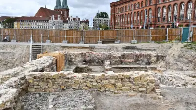Einzigartiger Steinkeller aus dem Mittelalter in Berlin entdeckt