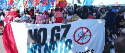 Genf im Ausnahmezustand: Tausende protestieren gegen G7-Gipfel