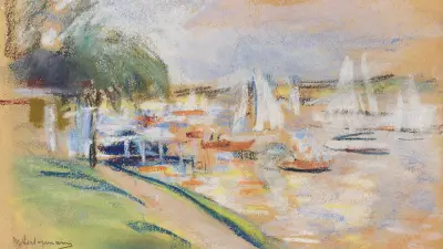 Max Liebermann: Die Schönheit der Welt mit Pastellkreide