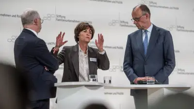 Merz: Reformen schwieriger als Wiederaufbau nach dem Krieg