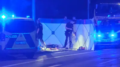 Notoperation nach Polizeischüssen: Frau mit Messer angeschossen