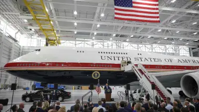 Trumps neues „fliegendes Weißes Haus“: Luxus-Air-Force-One vorgestellt