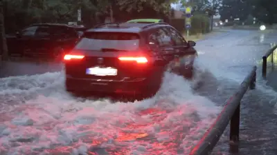 Unwetter-Walze trifft Süd- und Ostdeutschland: Starkregen und Hagel erwartet