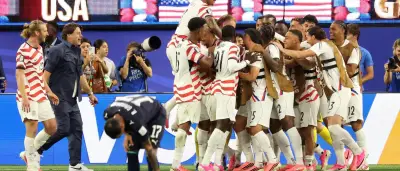 WM-Auftakt der USA: Trump bleibt fern, Team überzeugt