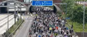 50. Sternfahrt des ADFC: Zehntausende Radler erobern Berlin