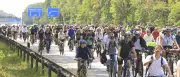 50. Sternfahrt in Berlin: Zehntausende Radfahrer demonstrieren für bessere Infrastruktur