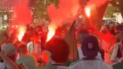 Algerische Fans sorgen mit Pyro-Chaos für Aufsehen bei WM in USA