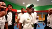 Bafana Bafana stimmt sich mit Kabinen-Song auf WM ein