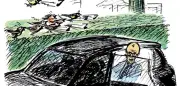 Cartoons im Mai: Satirische Höhepunkte von sechs Zeichnern