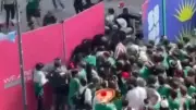 Chaos beim Public Viewing in Guadalajara: Fans überrennen Barrieren
