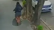 Diebstahl von Gullideckel: Frau stürzt in Rio de Janeiro in Gully