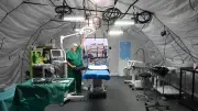 DRK-Feldkrankenhaus: Mobiles Krankenhaus für Krisengebiete vorgestellt