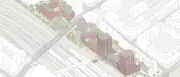 Dudler-Siegerentwurf: „Fountain“-Quartier am Gesundbrunnen mit 460 Wohnungen