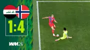 Erling Haaland trifft beim 4:1-Sieg Norwegens gegen Irak