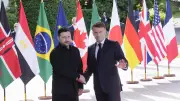 G7-Gipfel in Evian: Mineralwasser als heimlicher Star am Verhandlungstisch