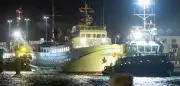 Havarierte Fähre „Funny Girl“ erreicht sicher Cuxhaven