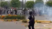 Heftige WM-Randale in Mexiko: Reporterin mittendrin