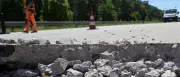 Hitzeschäden auf Autobahnen: A115 wieder frei, A10 weiter betroffen