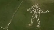 Klimawandel bedroht den berühmten Penis-Riesen von Cerne Abbas